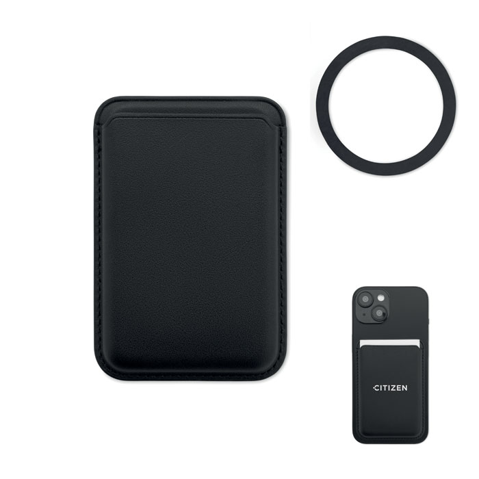 Держатель и кардхолдер, черный-0