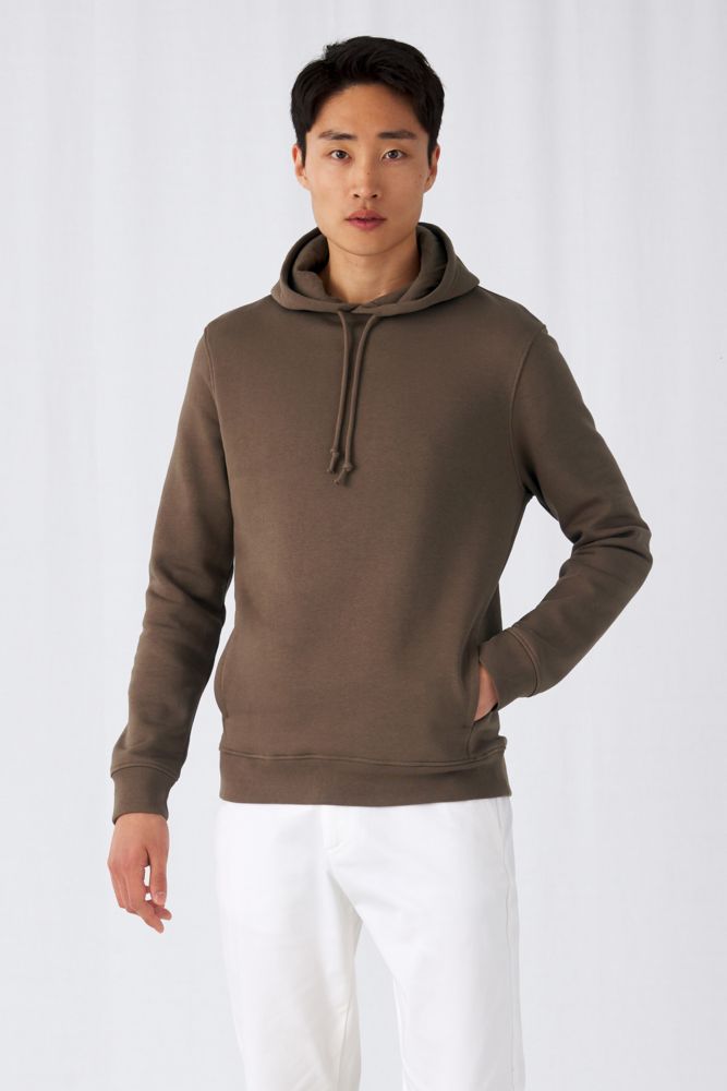 Толстовка с капюшоном унисекс BNC Inspire (Organic), ярко-синяя-3