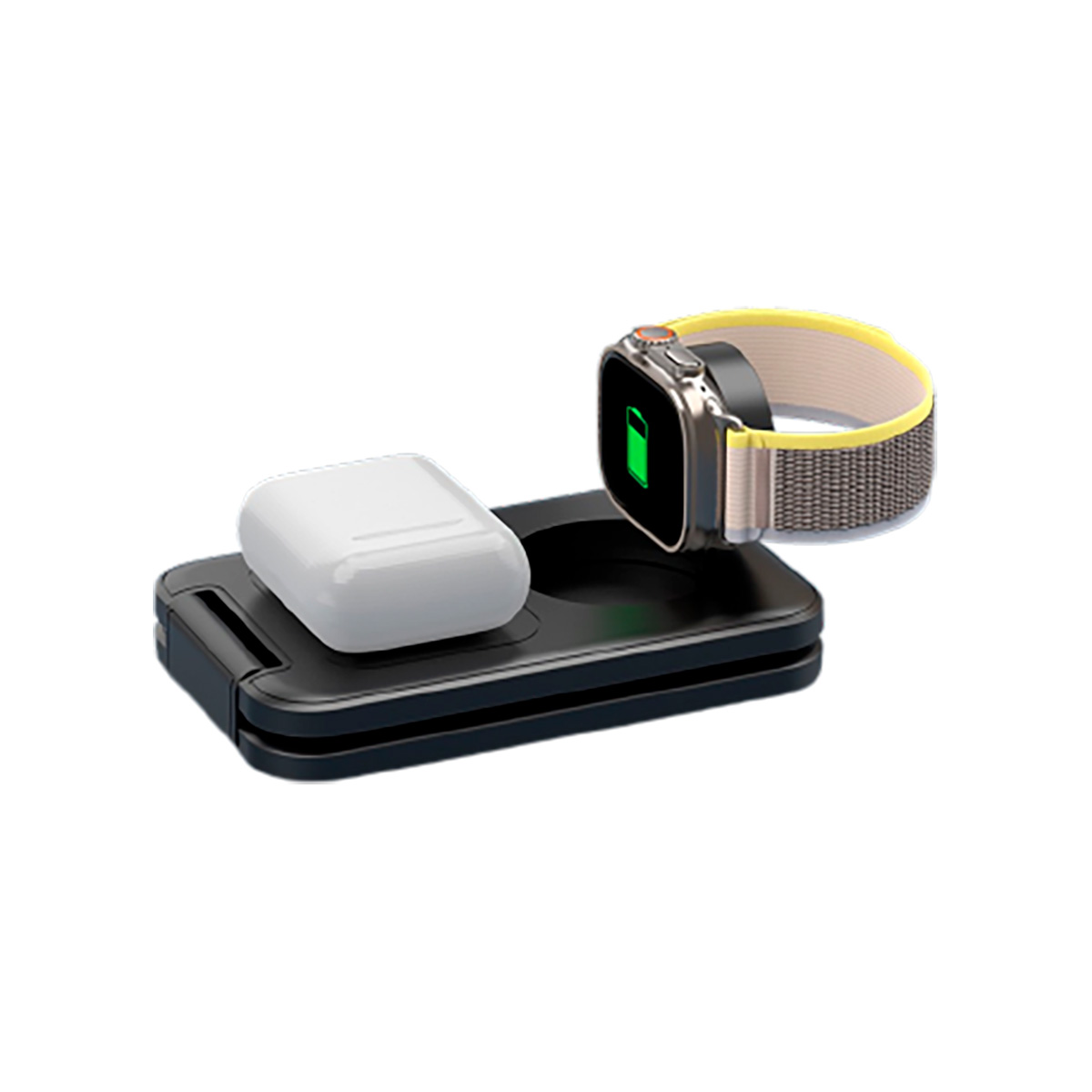 Складная беспроводная (15W) зарядная станция "Slap" с MagSafe-4