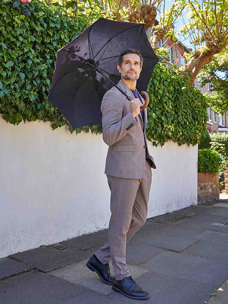 Зонт-трость Mayfair, черный-2