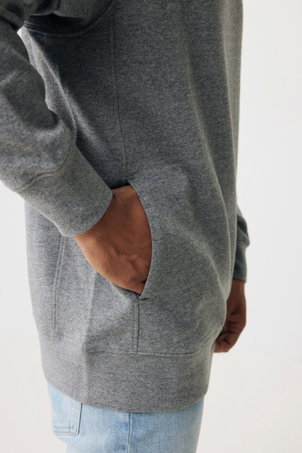 Худи Iqoniq Yengo из переработанного хлопка, унисекс, 280 г/м²-12