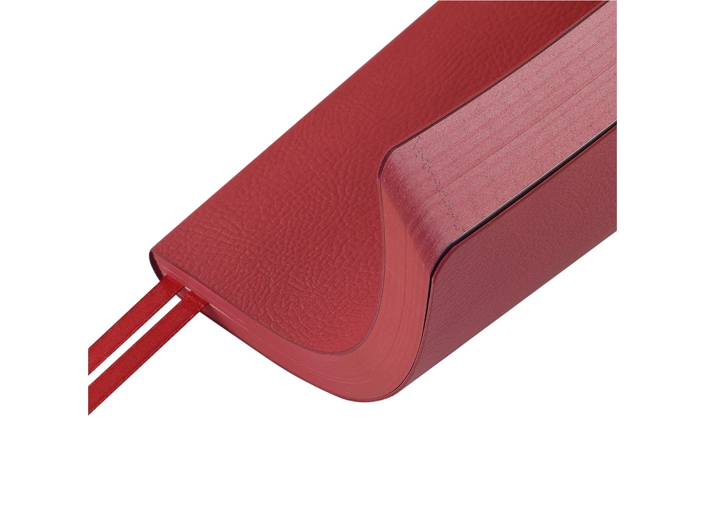 Ежедневник недатированный А5 Megapolis Nappa Flex, бордовый-6