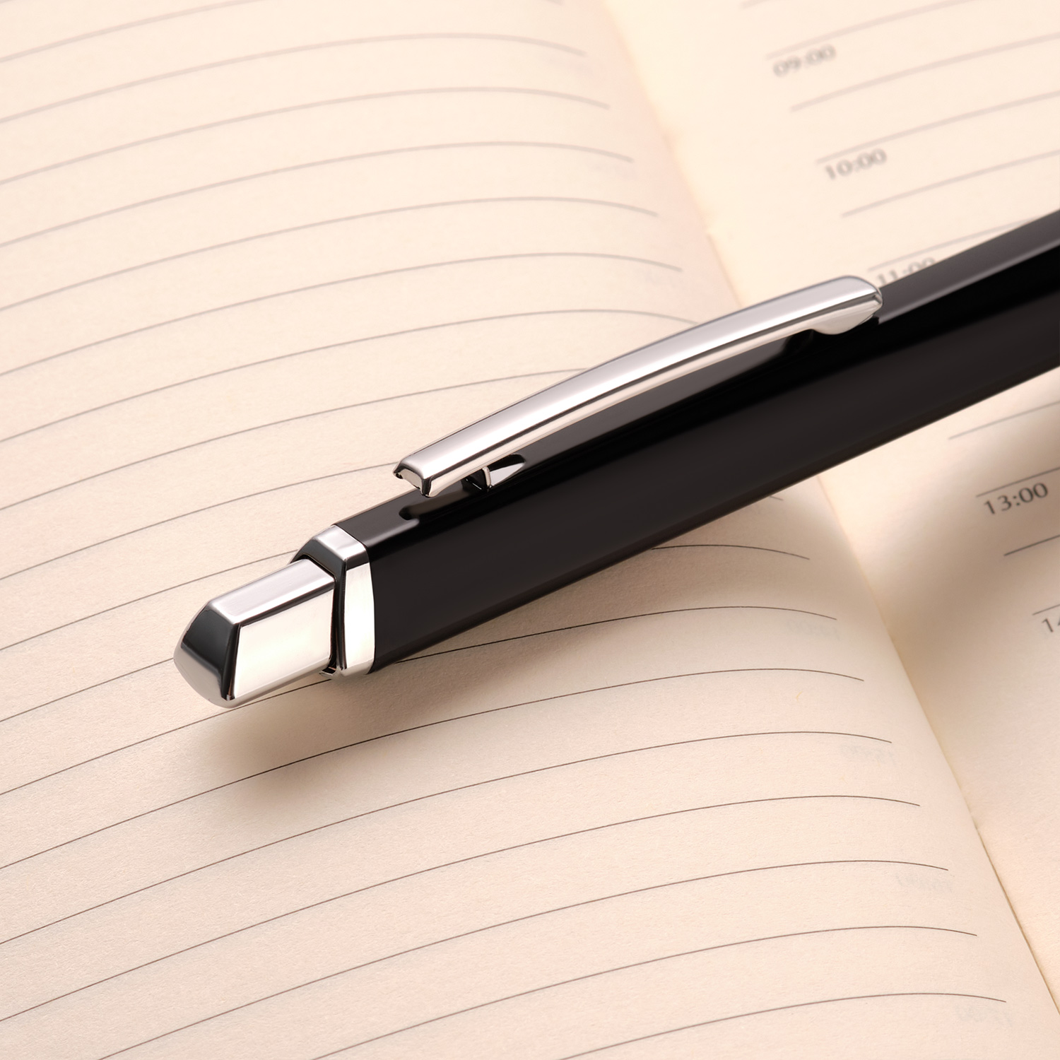 Шариковая ручка Penta, черная-4