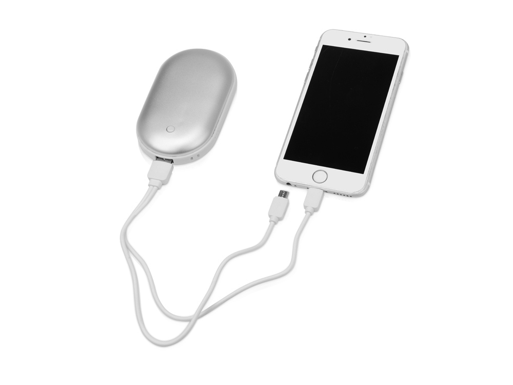 Портативное зарядное устройство с функцией обогрева Handy, 4400 mAh-1