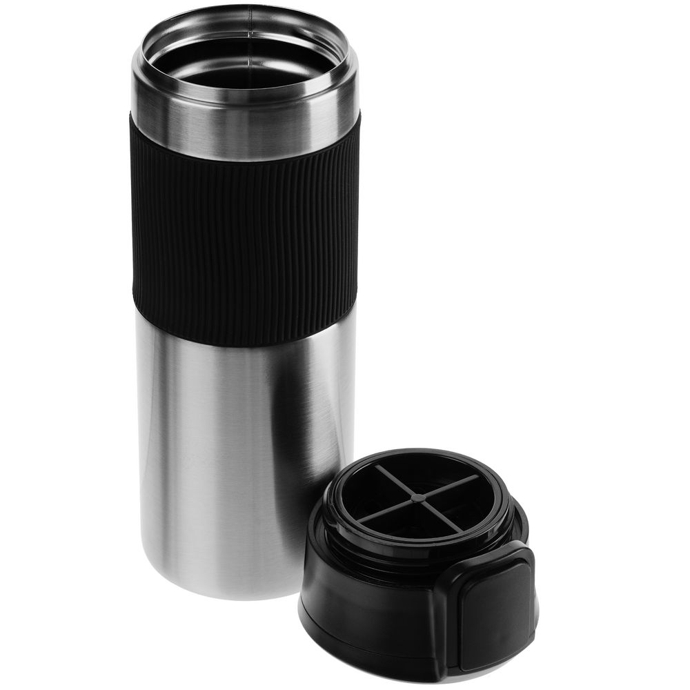 Термостакан Tralee XL, серебристый-3