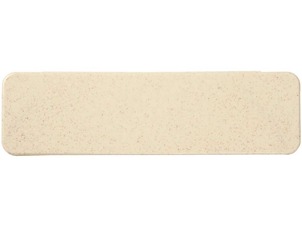 Набор столовых приборов Bamberg из бамбукового волокна, бежевый-1