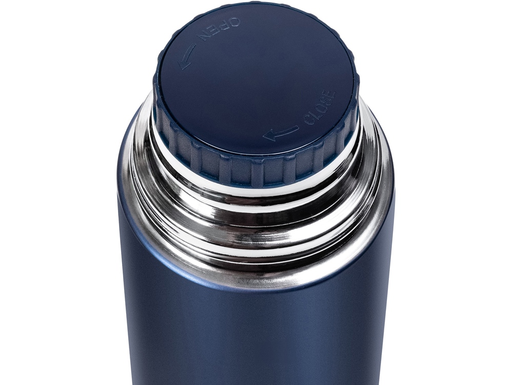 Термос Relaxika 101 (0,75 литра), темно-синий (без лого)-3