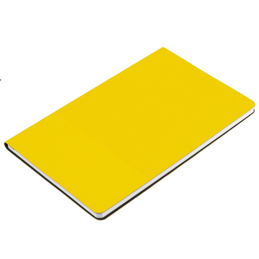 Ежедневник Knit, недатированный, желтый-2