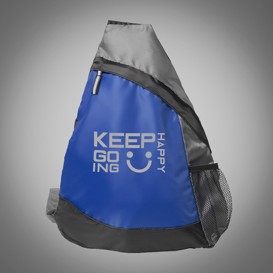 Рюкзак Pick синий,/серый/чёрный, 41 x 32 см, 100% полиэстер 210D, синий-4