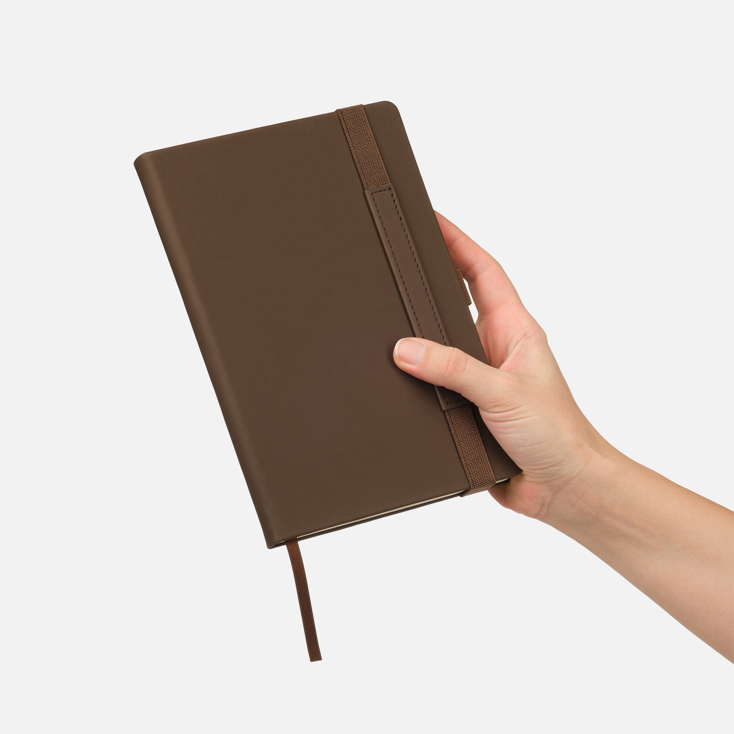 Ежедневник Alpha недатированный, коричневый/бежевый-11