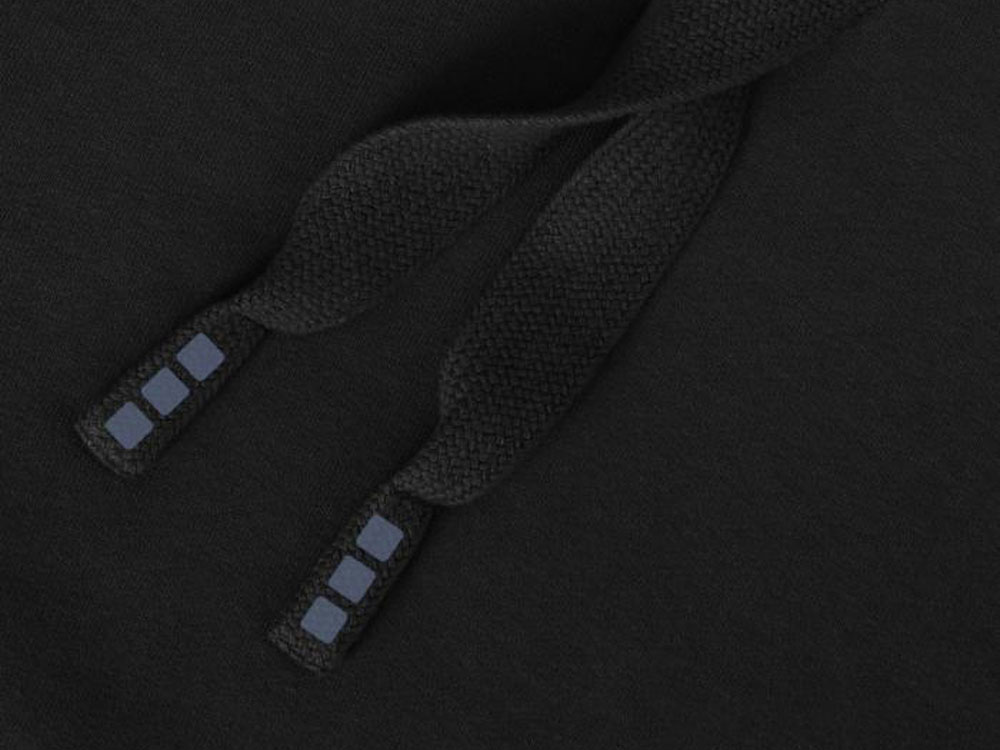 Худи унисекс Laguna, сплошной черный-5