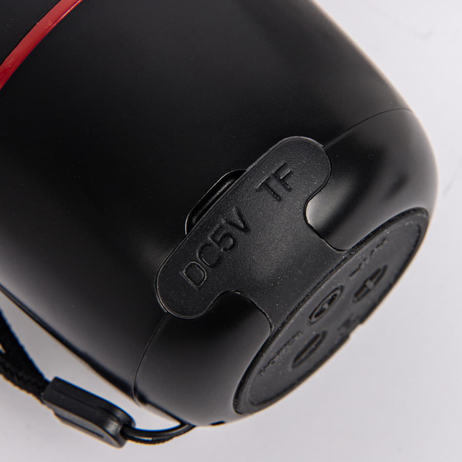 Портативная mini Bluetooth-колонка Sound Burger "Bang" черный, черный-4