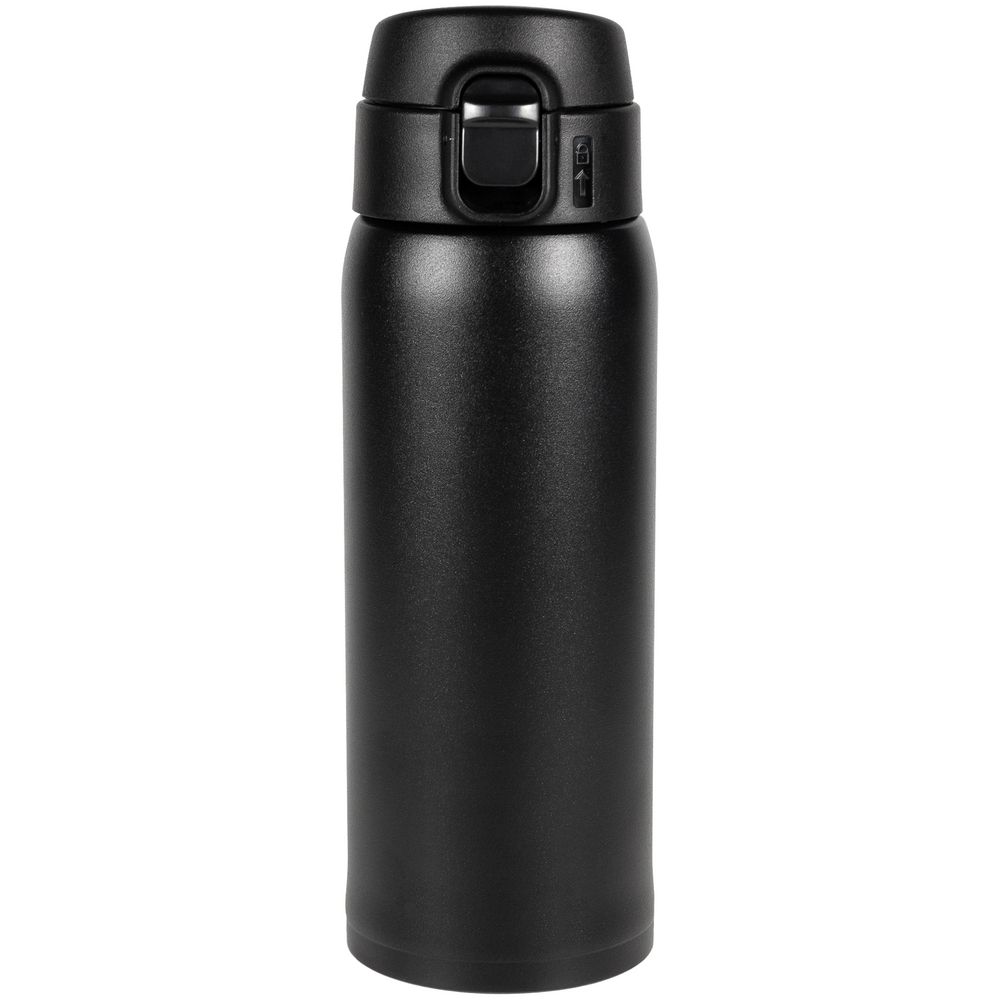 Термокружка Relaxika, ver.2, черная-0