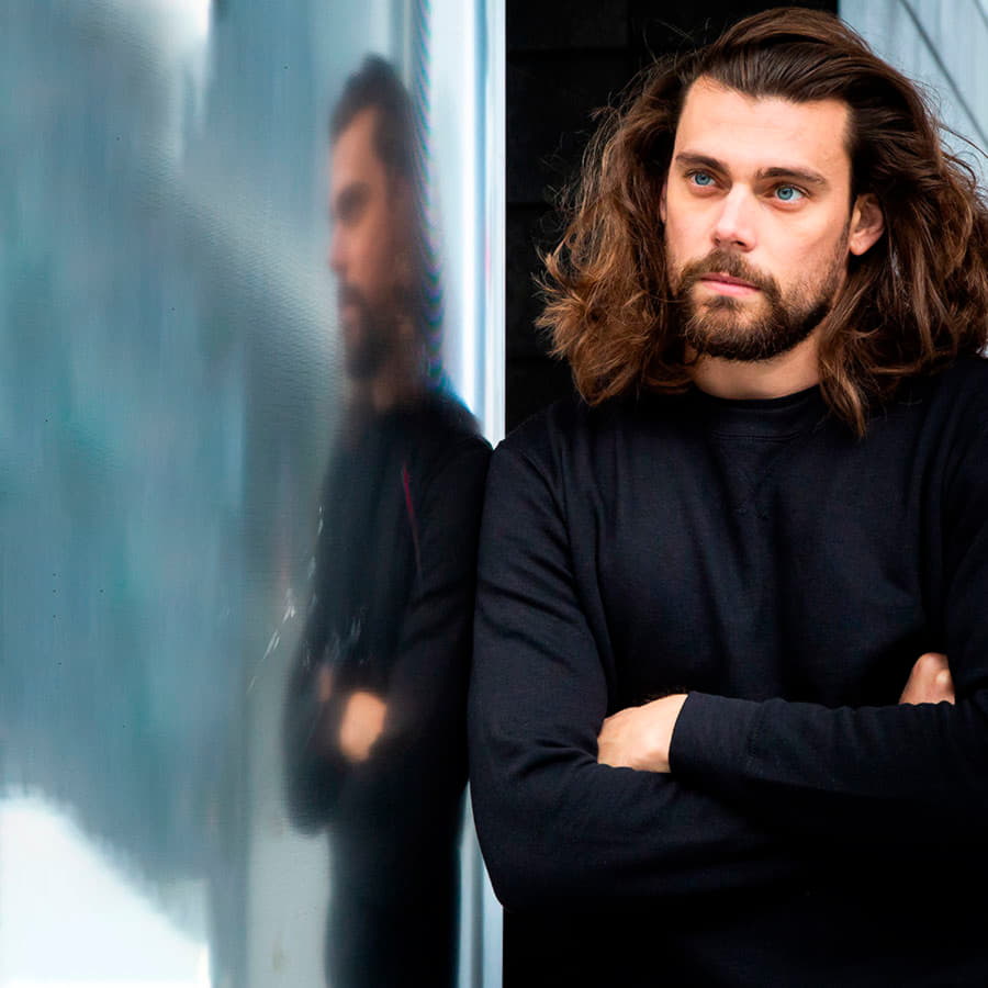 Свитшот унисекс CROAZIA 280, черный-2