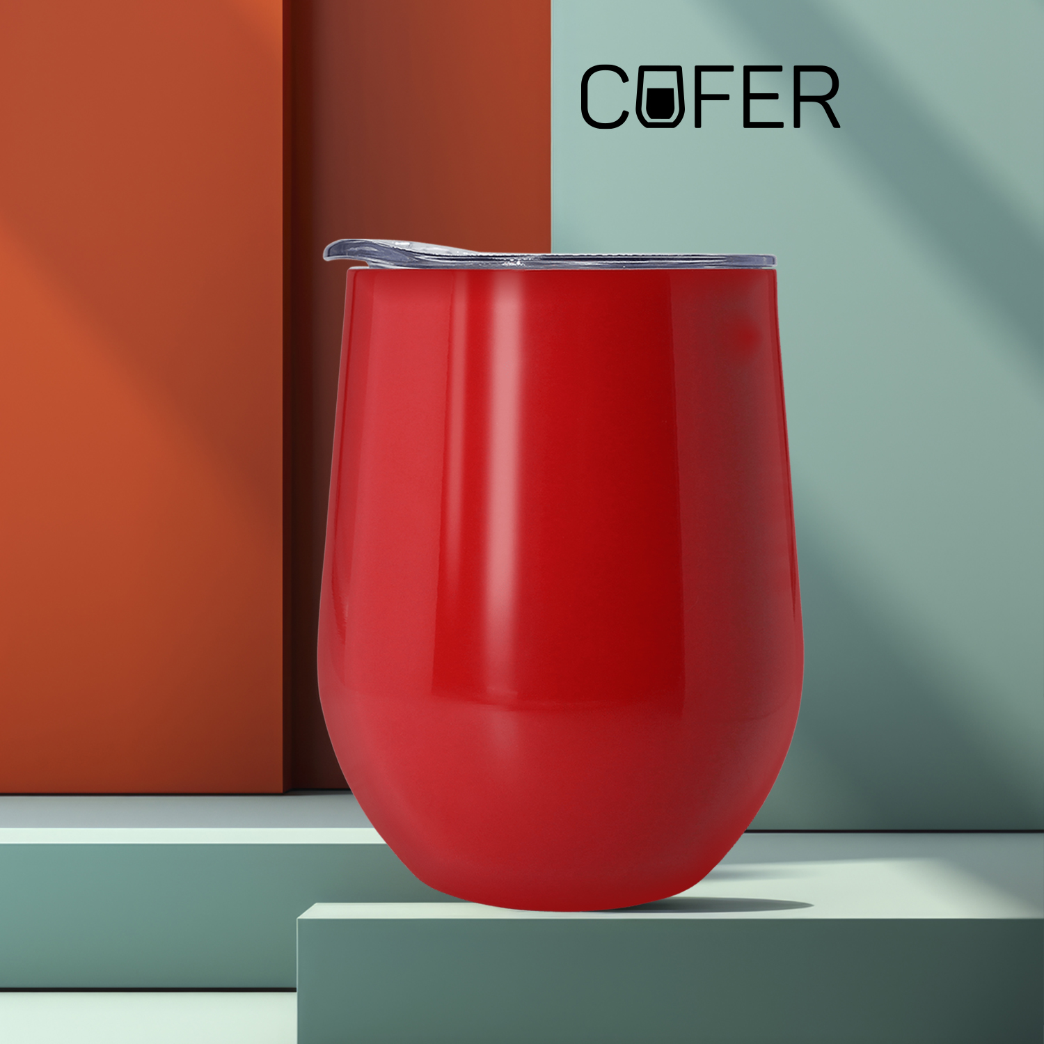 Кофер глянцевый CO12 (красный)-0