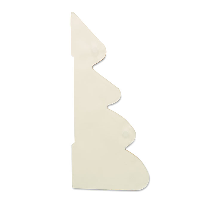 Paper Xmas tree decoration, бежевый-3
