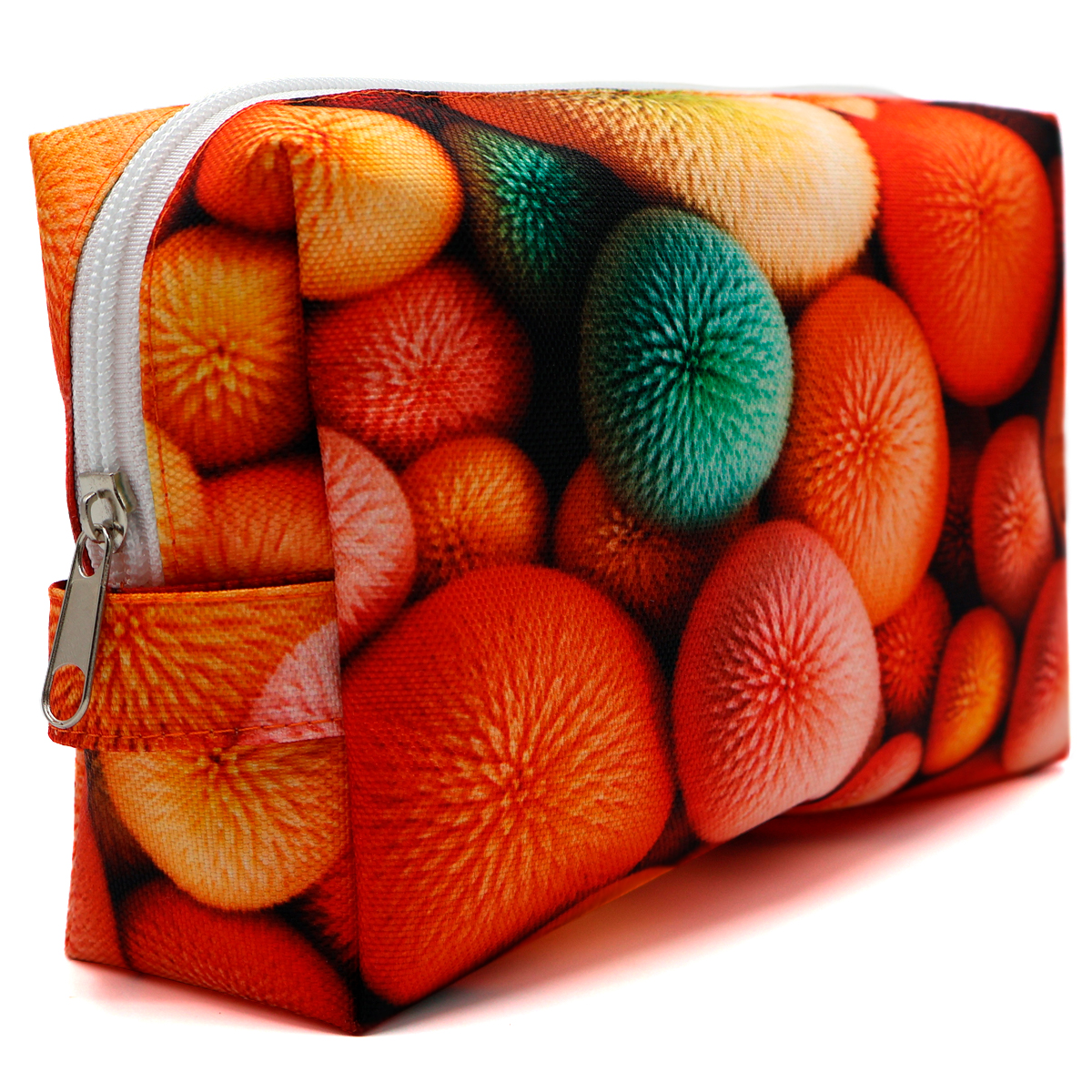Несессер-косметичка Призм с полноцветной печатью, Оранжевый-0