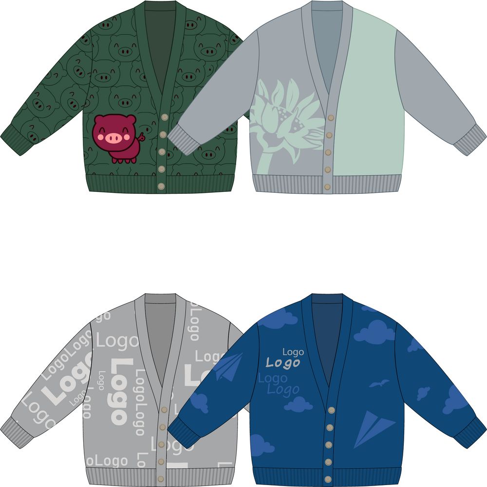 Кардиган Cozy Knit Grand на заказ, акрил-1