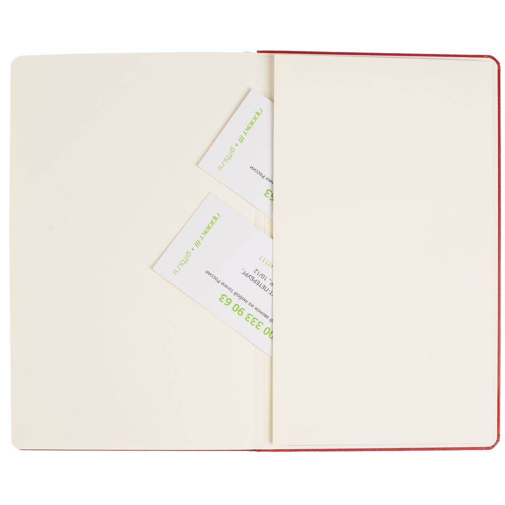 Ежедневник Classic, недатированный, красный-6