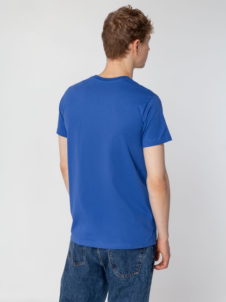 Футболка унисекс T-Bolka 160, ярко-синяя-3