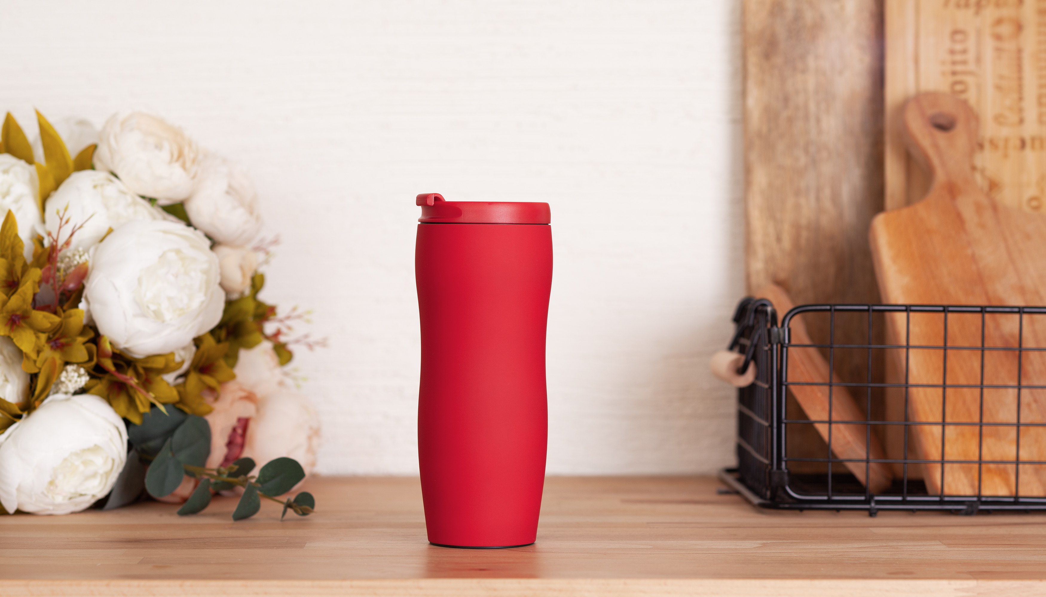 Термостакан "Монтана" 400 мл, покрытие soft touch-1