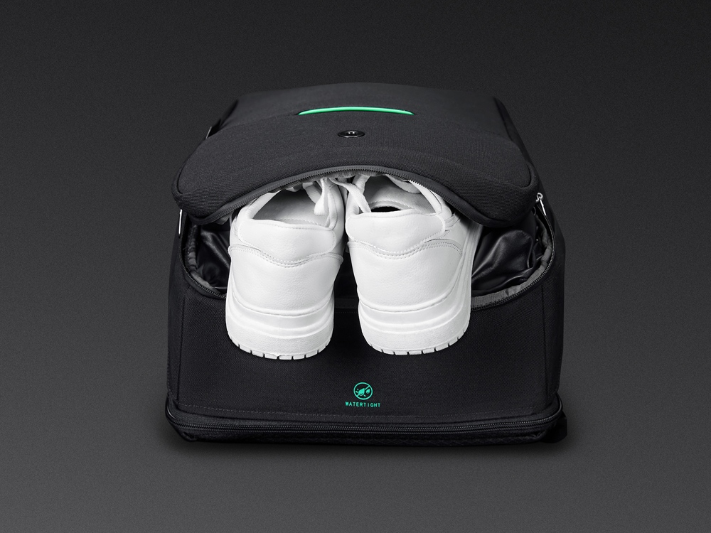 Антикражный рюкзак-трансформер Clickpack Travlo для ноутбука 16, черный-8