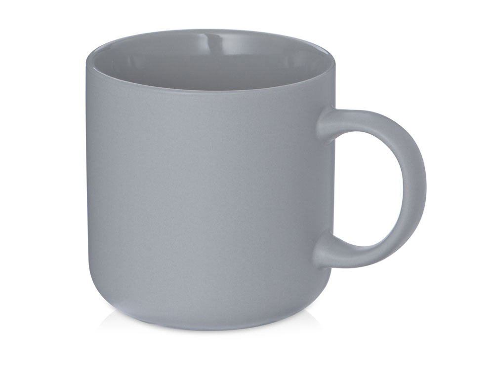 Кружка матовая Rita, 410мл, серый-0