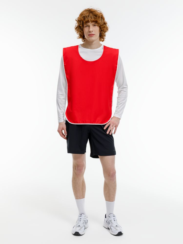 Манишка Member, красная с белым-4