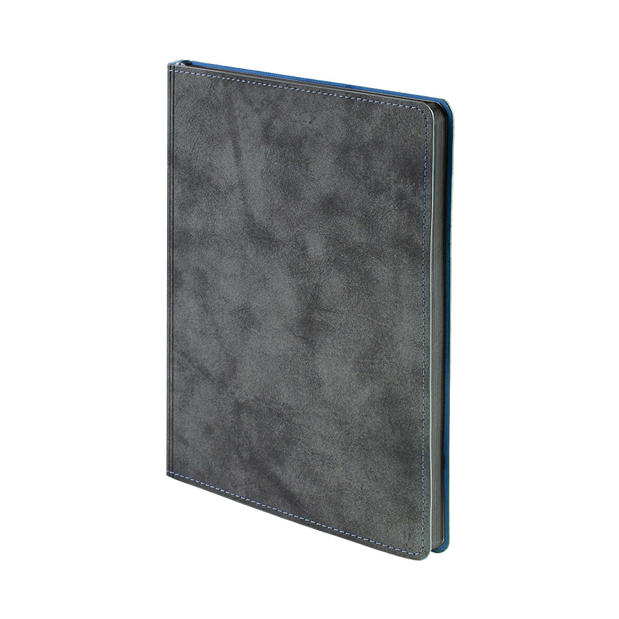 Ежедневник недатированный EMBER, серый, формат А5, блок в линейку, серый-0