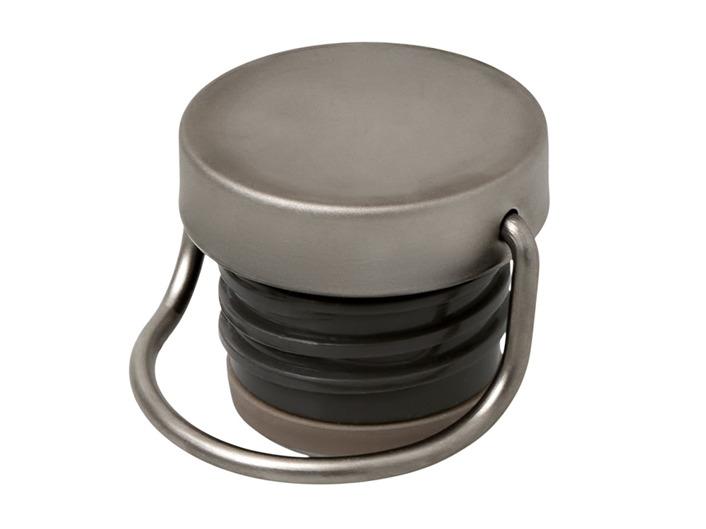 Бутылка для воды из титана Titan, 750ml, темно-серый-4