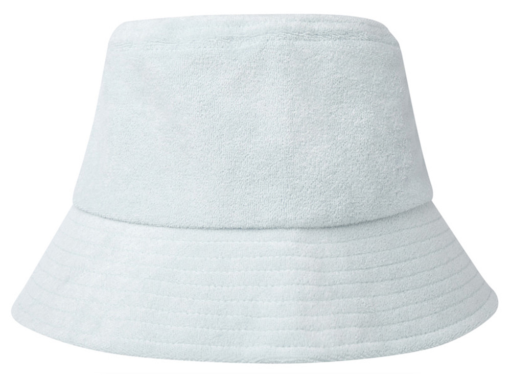 Панама Melo из переработанного махрового материала, сертифицированного GRS - Cloud Blue-2