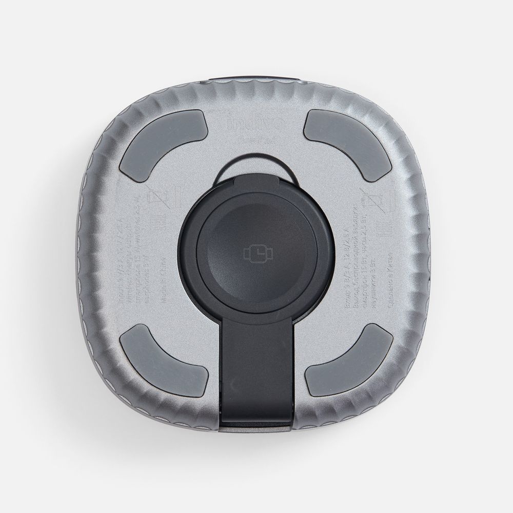 Складная станция беспроводной зарядки flowPad, серая-2