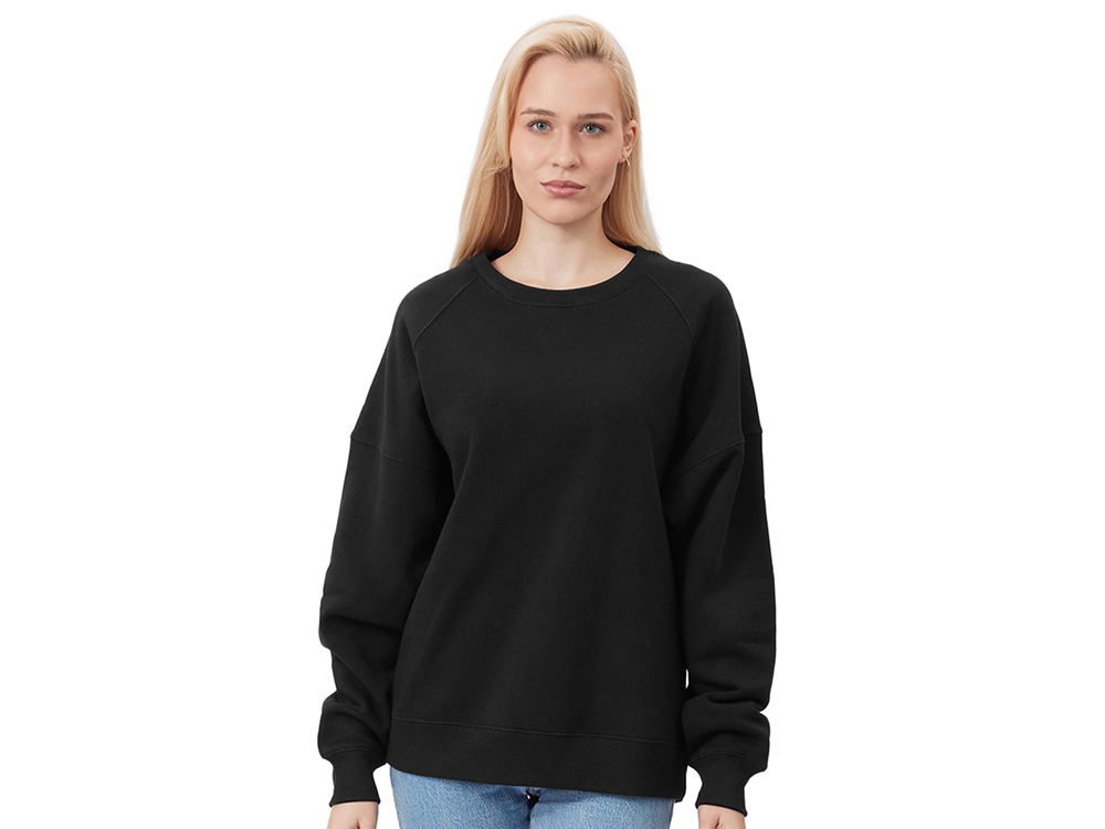 Свитшот оверсайз Paris, унисекс, черный-3