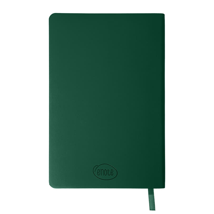 Ежедневник недатированный SIMPLY FLEX, А5,  зеленый, кремовый блок, в линейку, зеленый-2