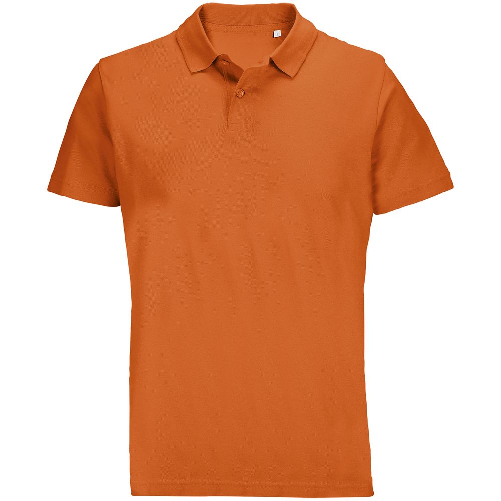 Рубашка поло унисекс Pulse, оранжевая-1