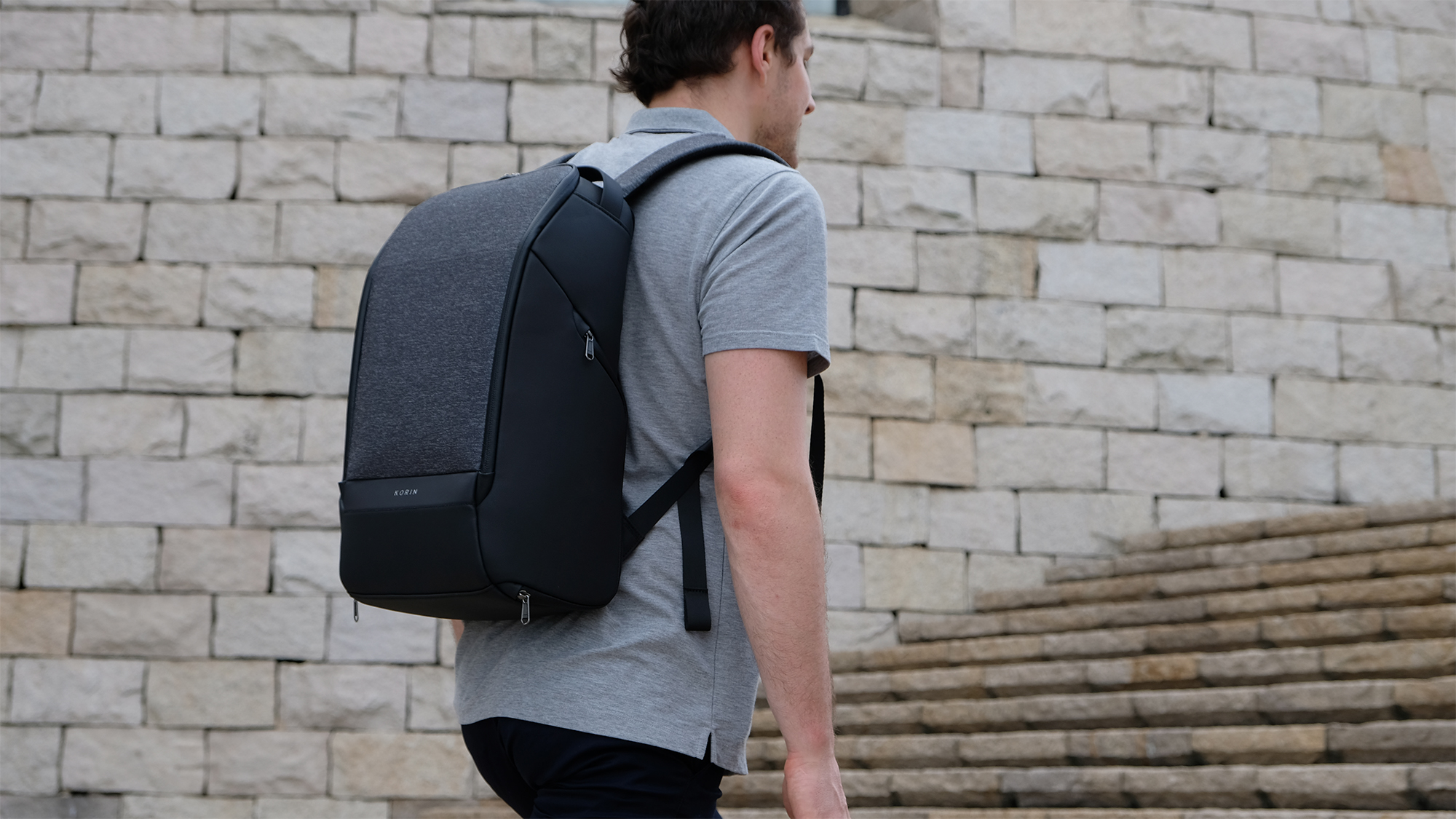 Рюкзак FlexPack Pro 47х34х18 см, черный-18