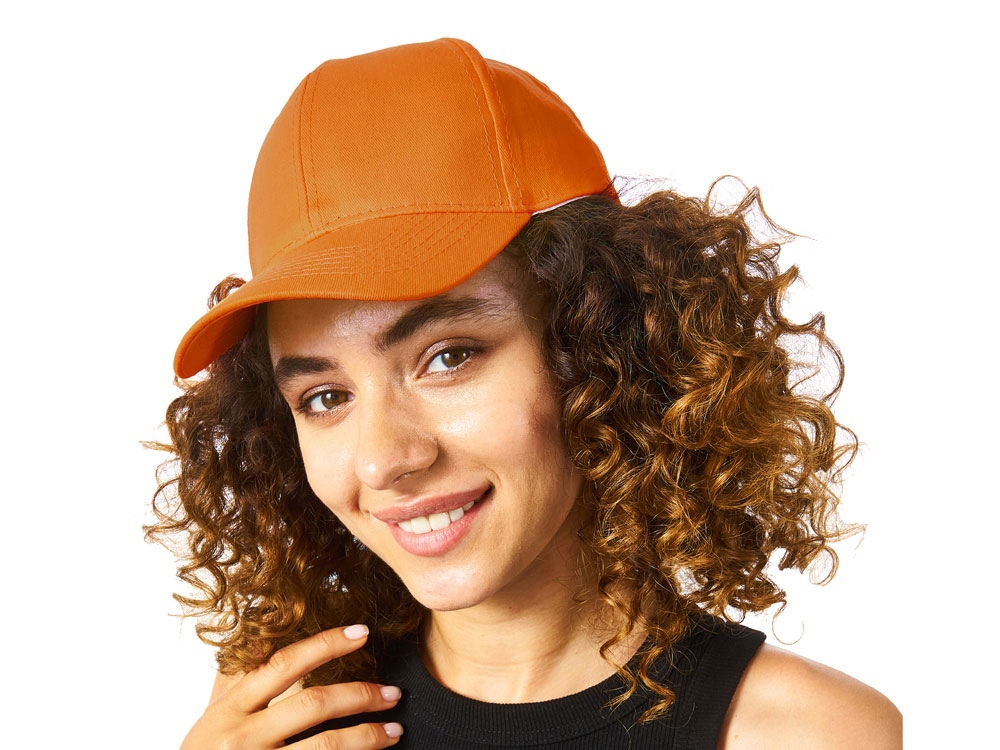 Бейсболка Detroit 6-ти панельная, оранжевый-2