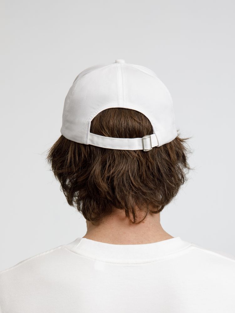 Бейсболка Seguro, белая-5