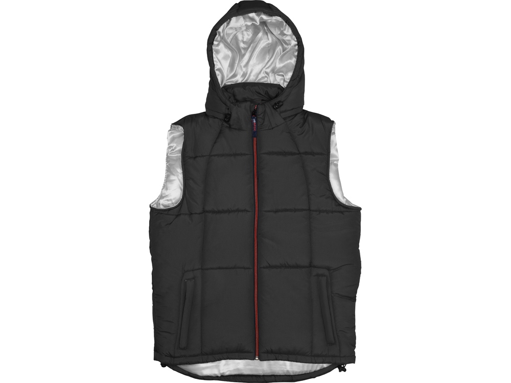 Жилет Vigour мужской, черный/стальной-0