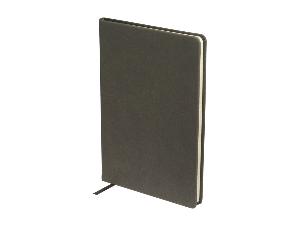 Ежедневник недатированный А5 Megapolis Velvet New, серый-0