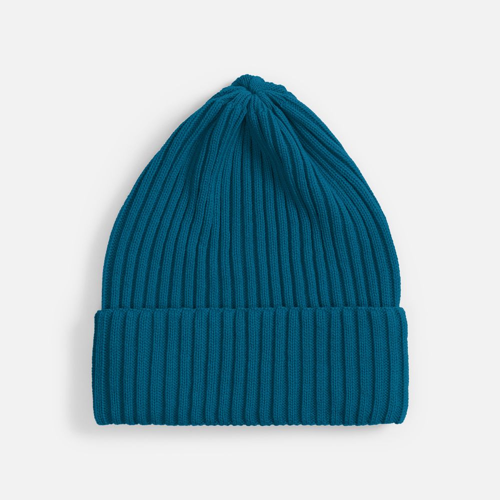 Шапка Yong, темно-синяя (морская волна)-1