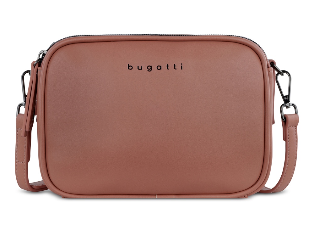 Сумка кросс-боди женская BUGATTI Almata, абрикосовая, полиуретан, 21,5х6х15 см-1