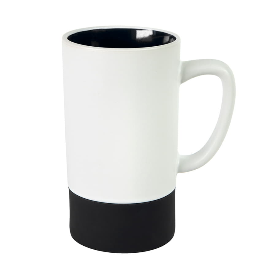 Кружка FUN 2, белый, черный-4