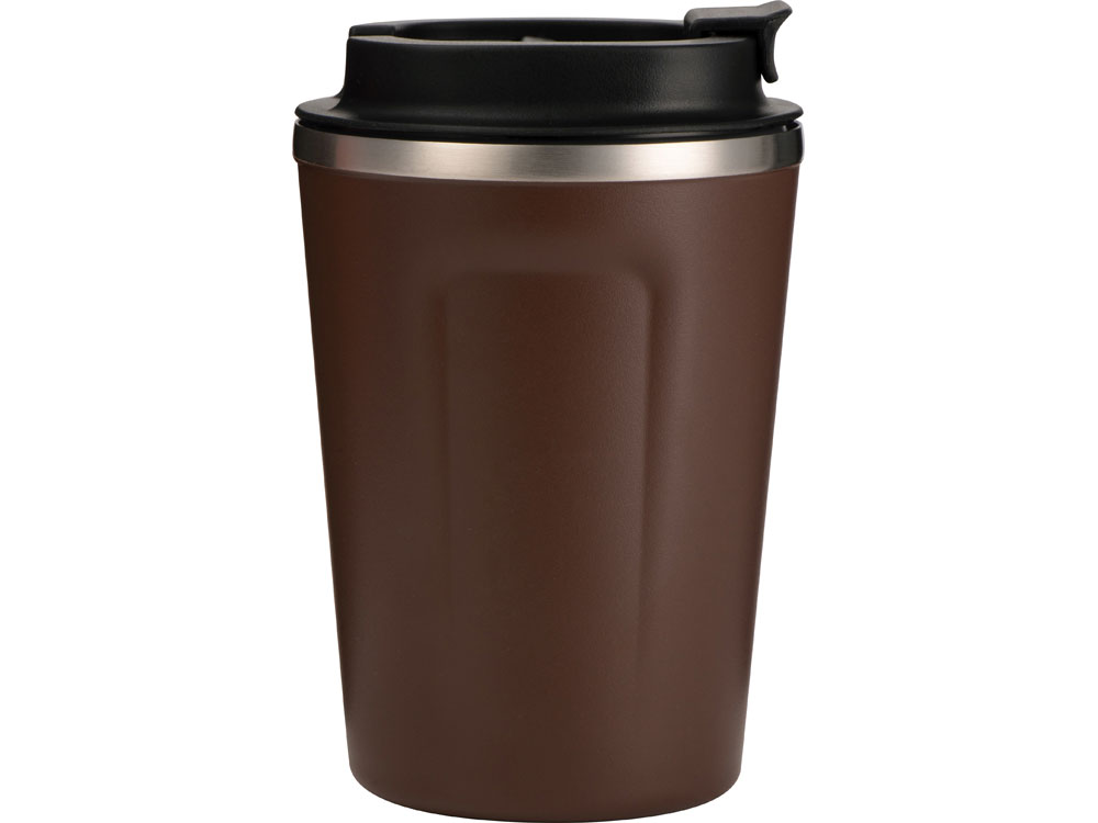 Термокружка CAFe COMPACT, 380 мл, коричневый-1