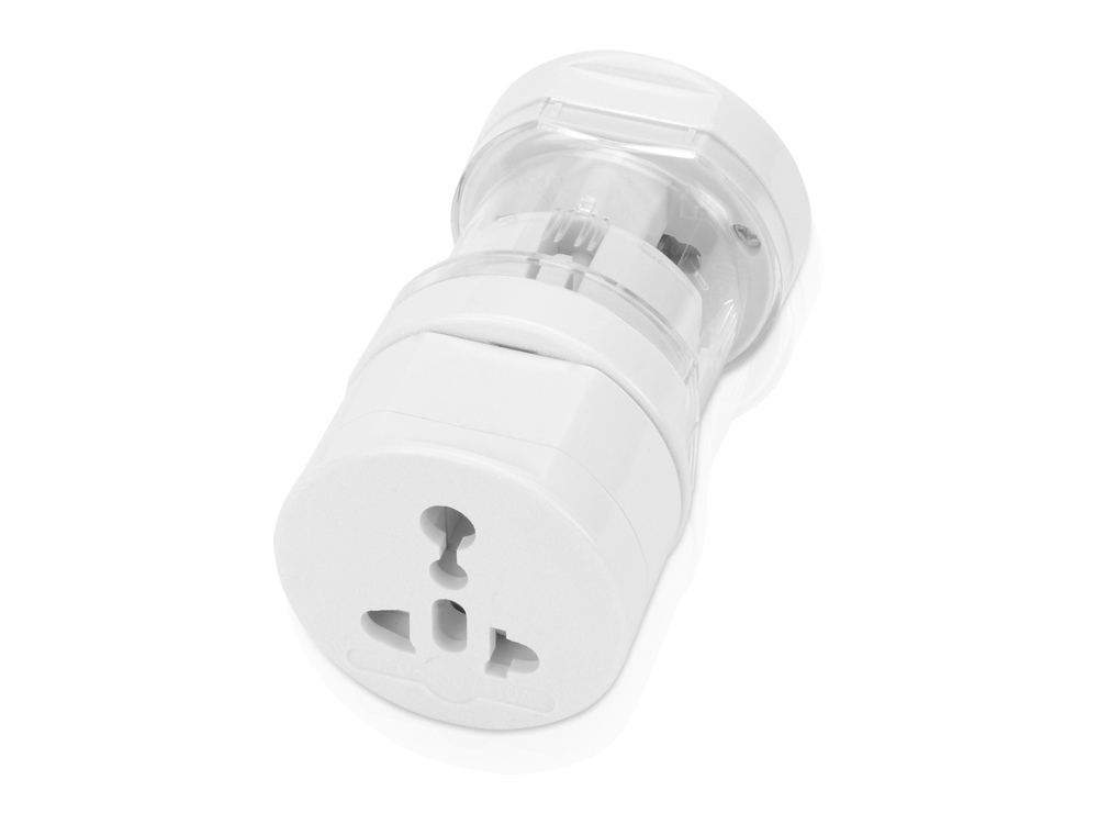 Подарочный набор Charge с адаптером и зарядным устройством, синий-3