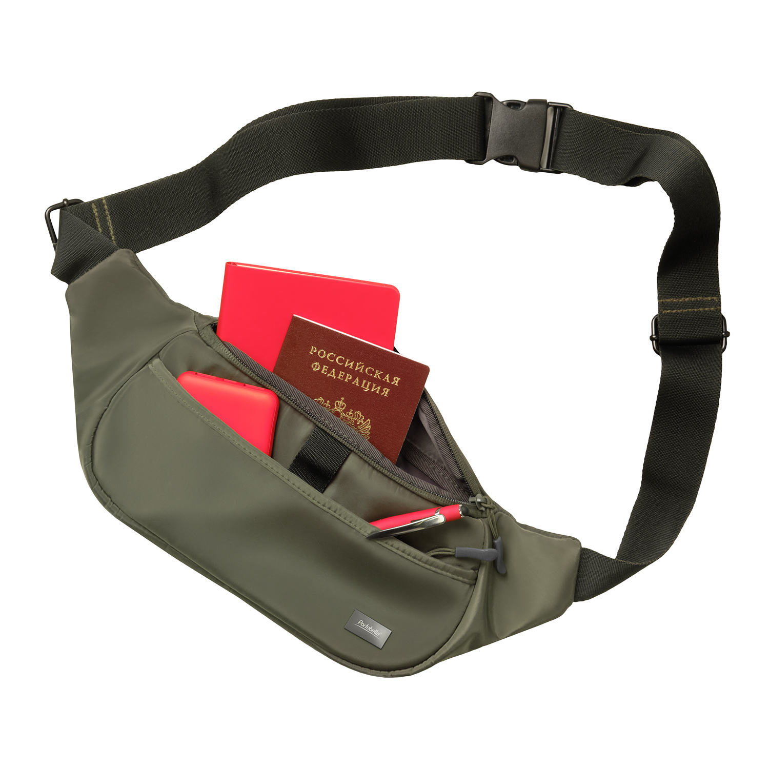 Поясная сумка Boston, зеленый-2