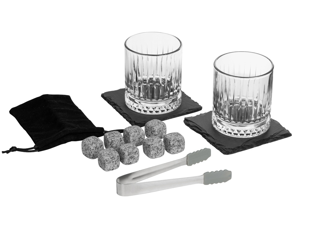 Набор для виски Jack с бокалами в подарочной шкатулке-4