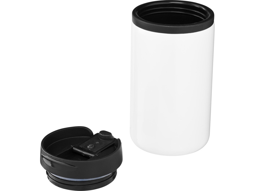 Термостакан Mojave из переработанной нержавеющей стали, сертифицированной по стандарту RCS, объемом 300 мл - Белый-2