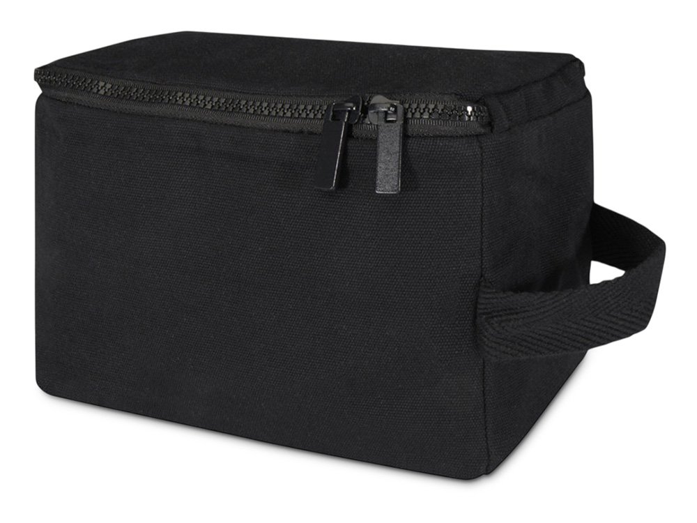 Органайзер для туалетных принадлежностей из переработанного материала Pack 500 г/м² Aware™ - сплошной черный-0