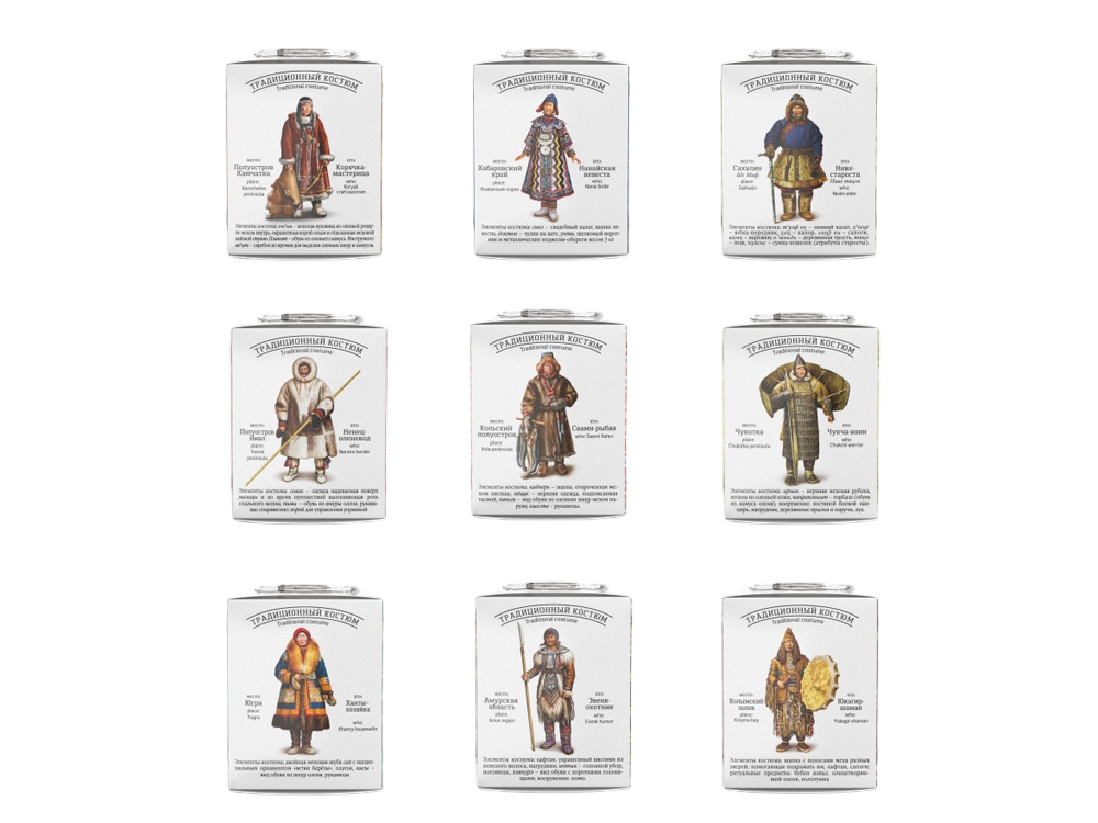 Подарочный набор c чаем Сокровища Севера в деревянной шкатулке без лого-5